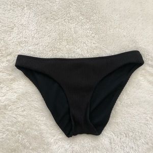 Black bikini bottoms